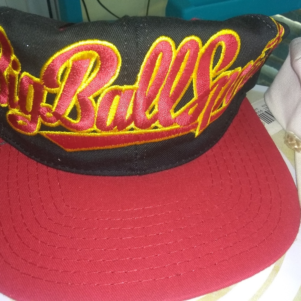 Vtg 90s Big Ball Sports snapback made in USA hat